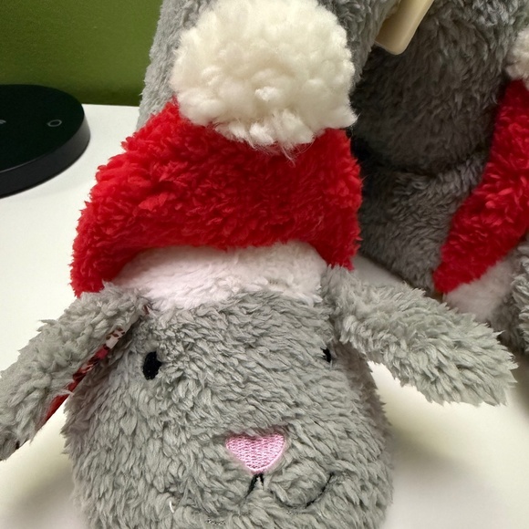 Holiday Bunny Sherpa Slipper Boot - Picture 4 of 6